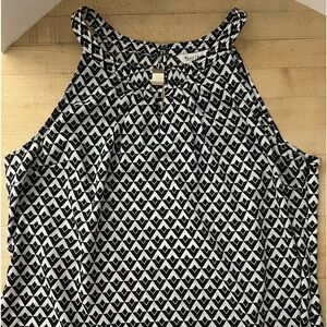 WHBM Sleeveless Halter Blouse Size M